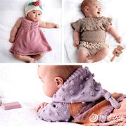 太可了！30款手工編織嬰幼兒棒針寶寶毛衣用品