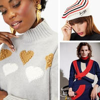 大牌毛衣设计欣赏 法国著名时装品牌Sonia Rykiel毛衣及时装周作品