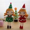 小紅和小綠(3-2)可愛圣誕公主娃娃編織視頻教程