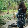 蓑煙雨 女士棒針墨綠珍珠羊毛大毛衣