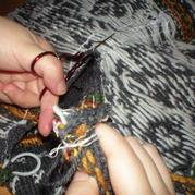 有百年历史的传统挪威编织技法（Steek） 先织再剪