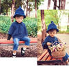 精靈帽子(2-1)兒童鉤針帽子斗篷套裝編織視頻教程
