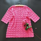紫薇前片織法(4-2)手工編織棒針女士毛衣織法視頻教程