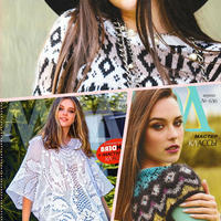 俄文時尚編織雜志MOA總第635、636期手工編織服飾40款