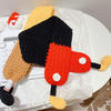 米奇海綿寶寶圍巾(2-2)新手零基礎織卡通圍巾視頻教程