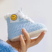 绒绒运动鞋 钩针婴儿宝宝鞋编织视频教程