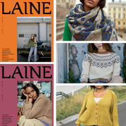 欧美毛衣与披肩等工编织服饰设计24款 芬兰编织杂志Laine2022