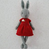 ins风钩针兔子（含两款裙子的织法） 
