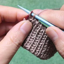 单罗纹针在片织时，怎么样才能保持平整好看？（原创）