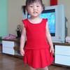 簡單可愛寶寶棒針背心裙