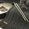 V形棒針麻花針圍巾編織視頻教程