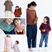Knit Ange2023-2024秋冬(2-2)乐天款冬号亲子编织服饰4组