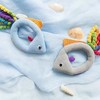 小魚款（2-1）色彩豐富充滿童趣的鉤針嬰兒手搖玩具視頻教程
