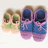 简约成人儿童宝宝钩针地板鞋袜编织视频教程