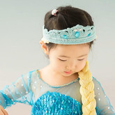 挪威公主(3-1)创意毛线DIY童话主题钩针假发帽编织视频教程