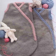 Simple Sleep Sack睡袋 适合3个月左右宝宝的棒针睡袋