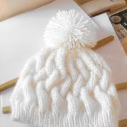 毛线帽子的编织方法，怎样编织毛线帽子，毛线帽子编织花样图解